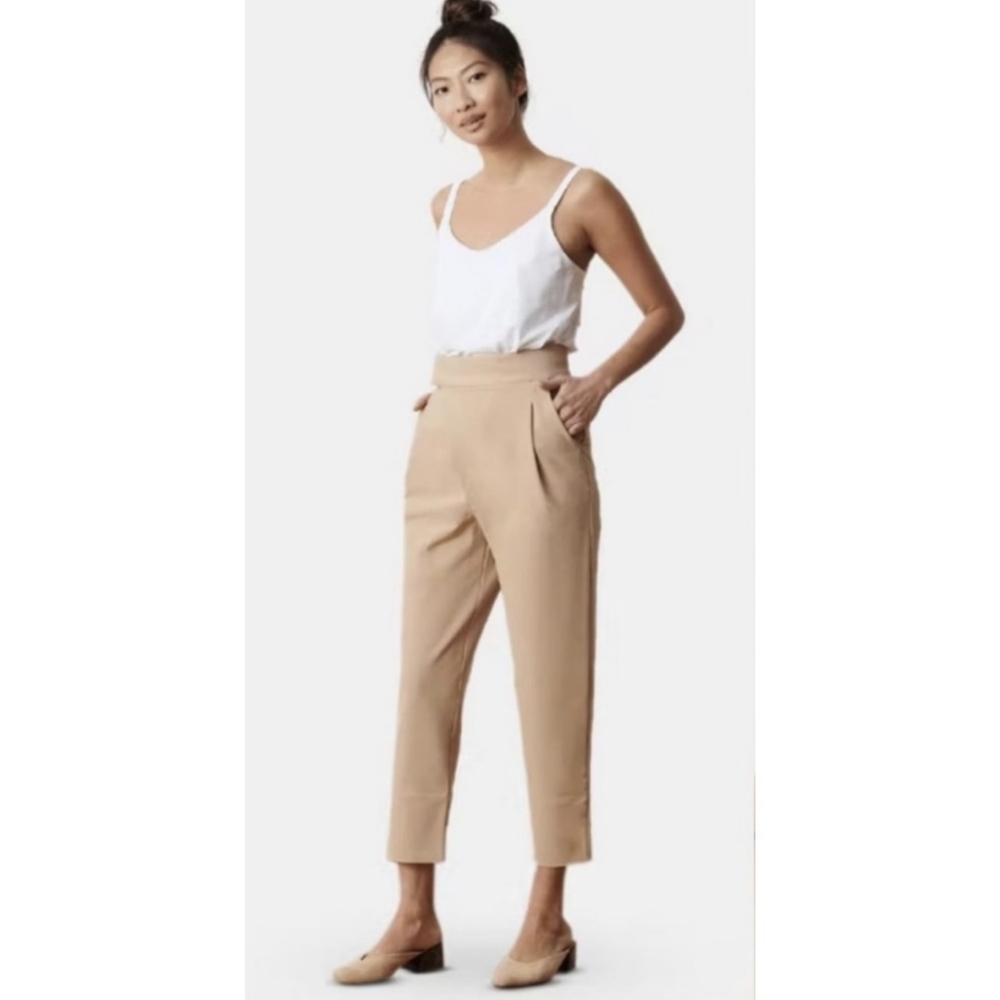 ADAY Portfolio Tailored Pants in Latte